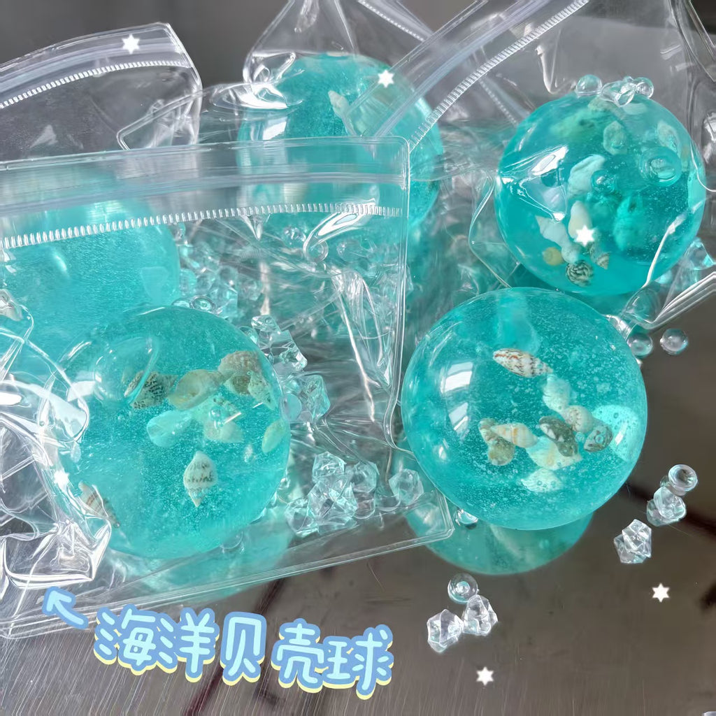 Clear Maltose Squishy -Slow Rebound Fidget Toy | Moldable Stress Ball Clear maltose squishy | Super Soft Slow Rebound Fidget Toy stressreleif