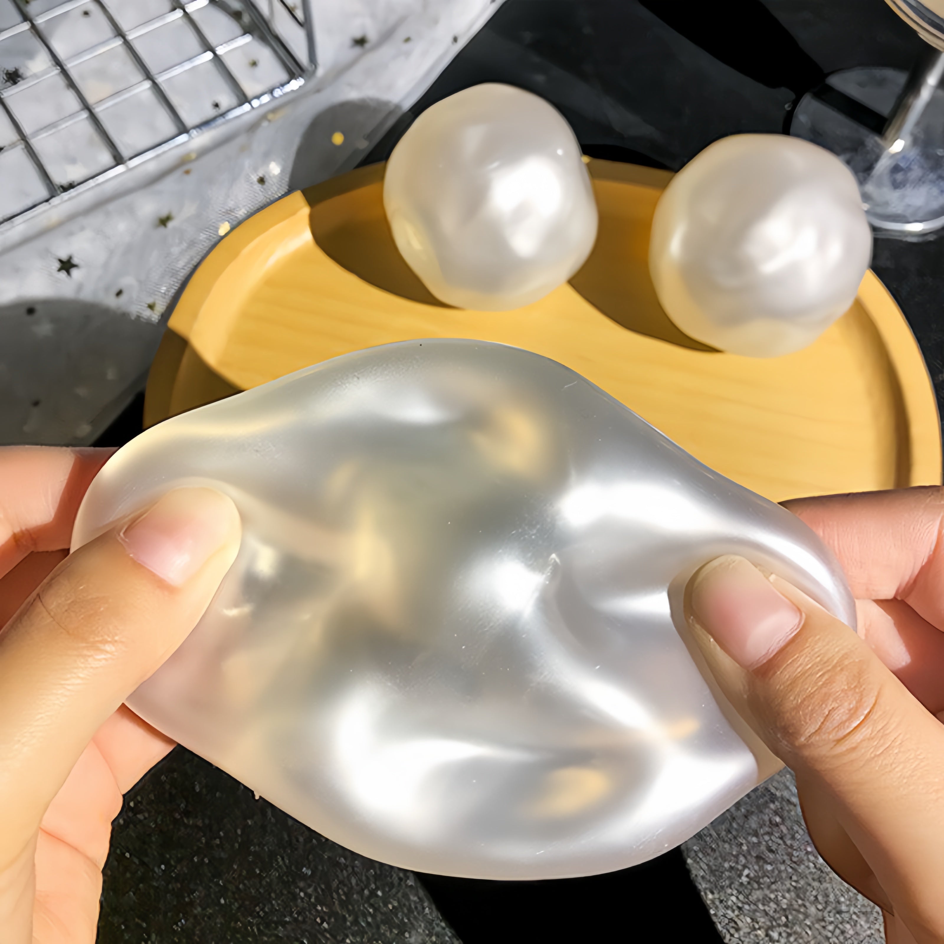 Coconut Oil Squishy - Moldable Non-Rebound Fidget Toy | Soft Vaseline Stress Ball