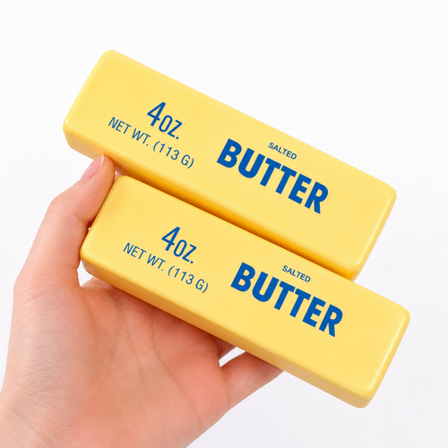 Butter Stick Squishy Toy, Soft Slow Rebound Stress Relief Toy for Relaxation and Anxiety Relief, 14cm Cute Fidget Toy, Kawaii Squishies