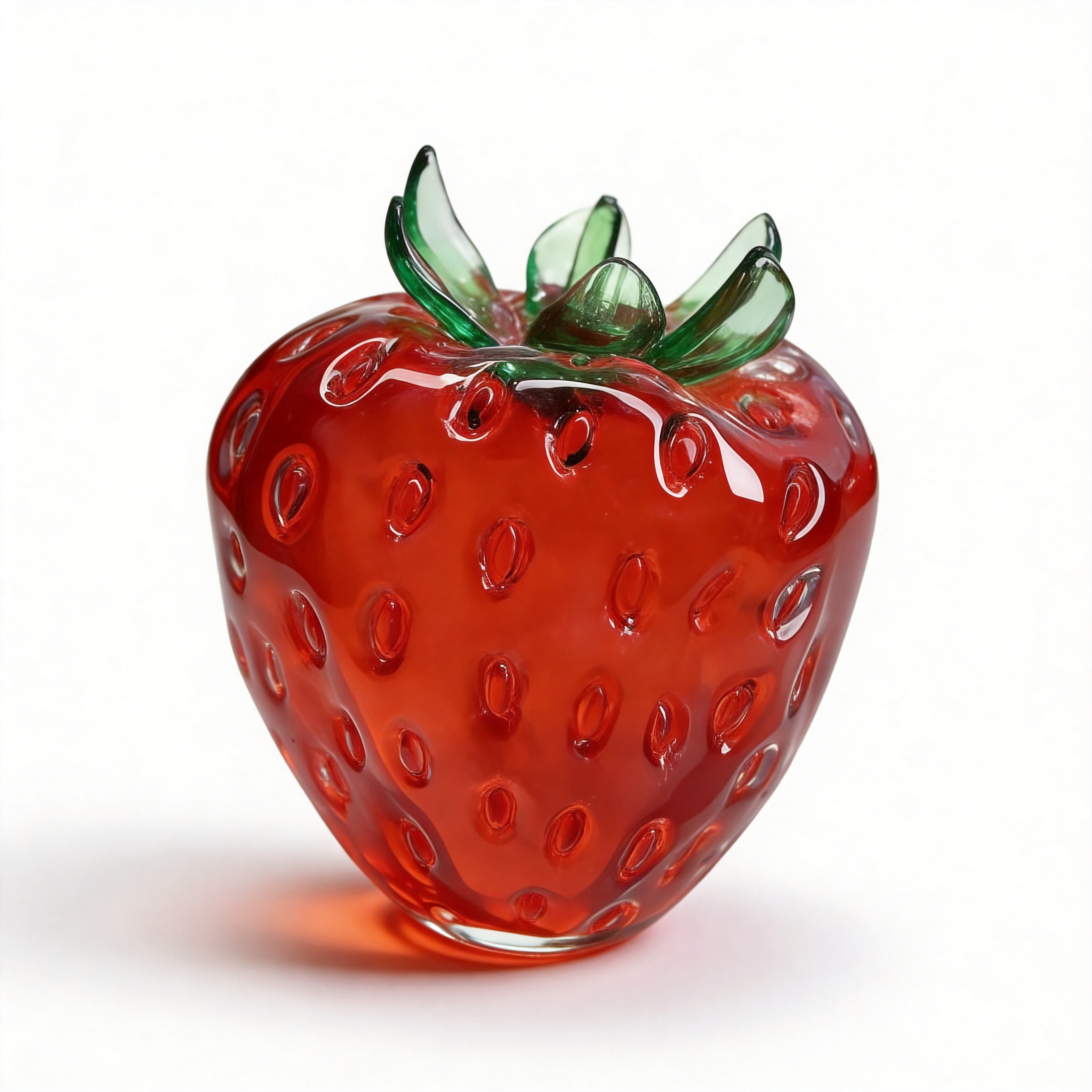 7cm Vaseline-Filled Strawberry Squishy, Moldable Non-Rebound Soft Anxiety Relief Toy, Adult Home &amp; Festive Party Bag Gifts, Squeezies Party Gifts
