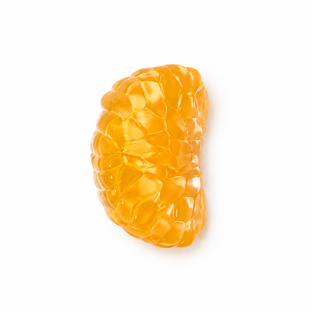 5Pcs Mandarin Orange Slice Squeeze Set - Mini Portable Stress Relief Squeeze Charms, Cute Keychain & Phone Pendant, Ideal Party Favors & Small Gift Sets
