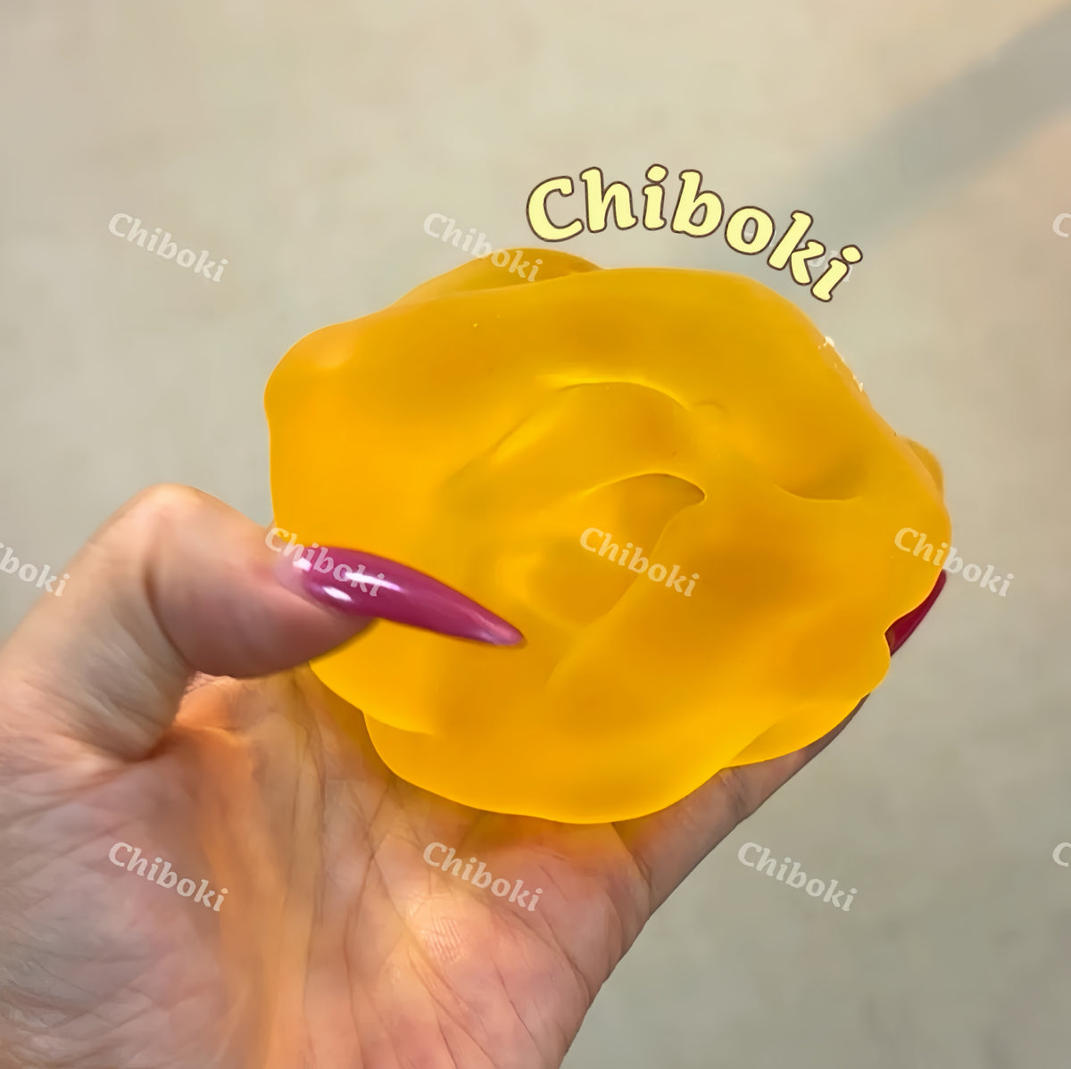 Chiboki Frosted Juice Mochi Series Thin-Skin Vaseline-Filled Moldable Non-Rebound Ultra-Soft Handmade Squishy Ball