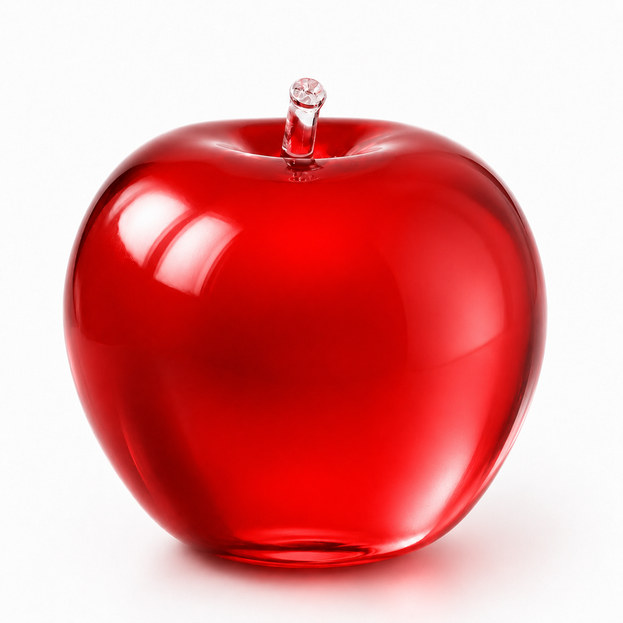 6cm Vaseline Filled Apple & Strawberry Squishy - Moldable Non-Rebound Stress Relief Squeeze Stressball for Party Gifts