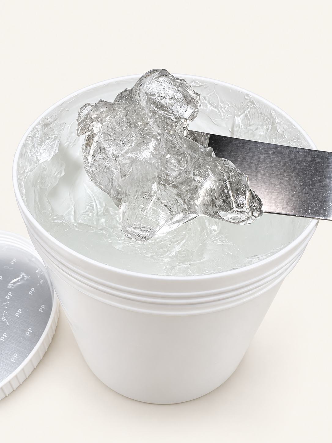 DIY Squishy Filling Gel -Coconutoil squishy filling  gel– Clear Vaseline-Style Base, 1kg | Regular, Soft & Firm Options