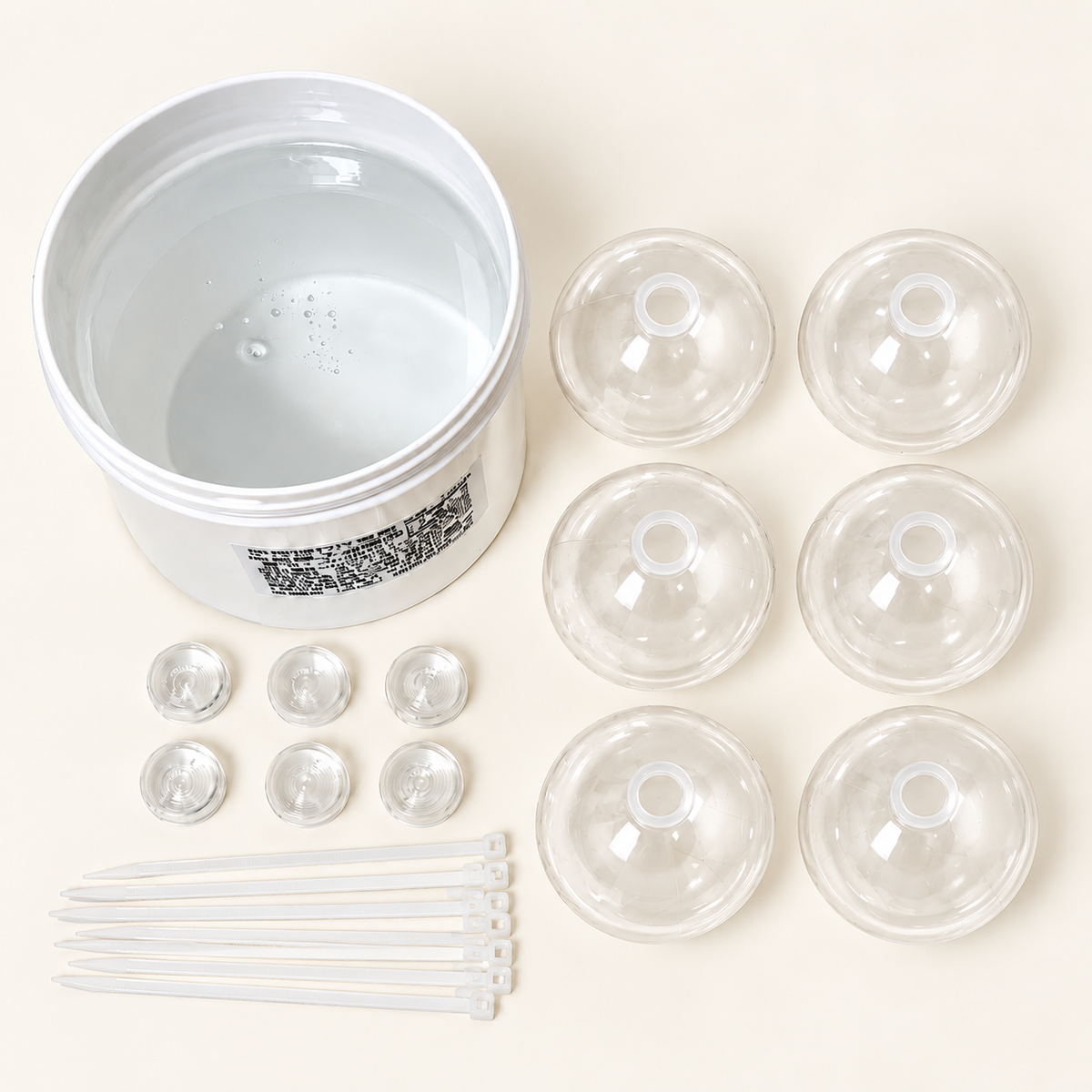 DIY Squishy Filling Gel -Coconutoil squishy filling  gel– Clear Vaseline-Style Base, 1kg | Regular, Soft & Firm Options
