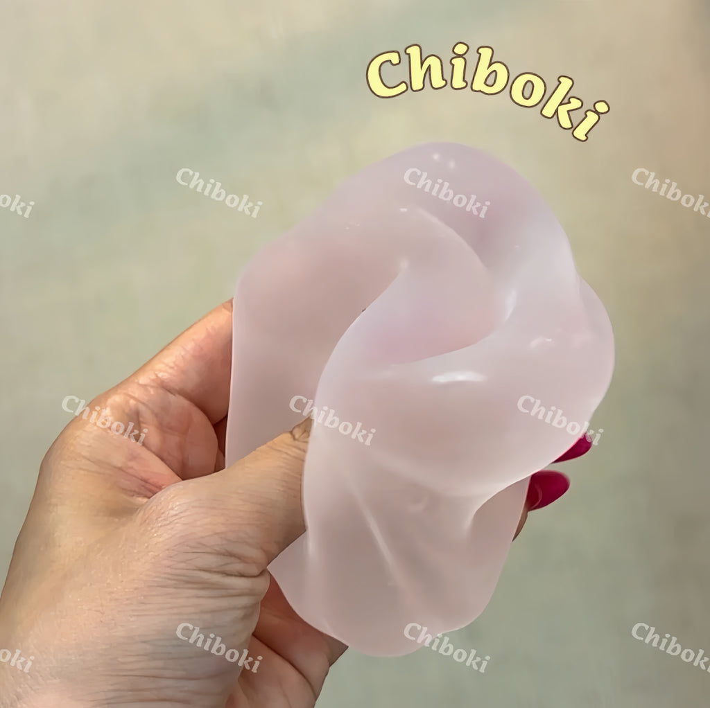 Chiboki Frosted Juice Mochi Series Thin-Skin Vaseline-Filled Moldable Non-Rebound Ultra-Soft Handmade Squishy Ball