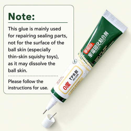 20ml TPR Glue for Squishy Toys - Room Temperature Curing Adhesive for Stress Ball & Squishy Repairs