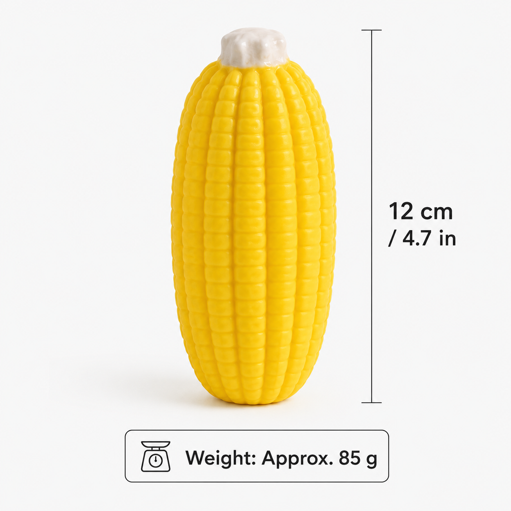 Crunchy squishy - Crispy Corn Squeeze - ASMR Crunchy Office Stress Relief Desk Decor, Adult Sensory Squeeze Gift, Firm Texture for Medium & Strong Grip
